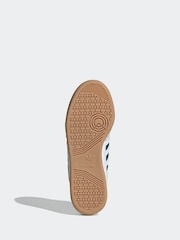 adidas Originals White Continental 80 Stripes Trainers - Image 7 of 9