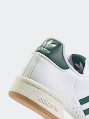 adidas Originals White Continental 80 Stripes Trainers - Image 9 of 9
