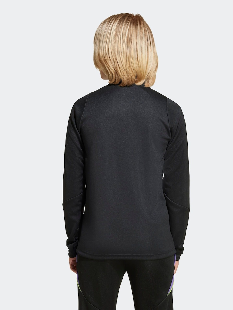 adidas Black Tiro 24 Training Kids Top - Image 2 of 7 adidas Black Tiro 24 Training Kids Top - Image 2 of 7