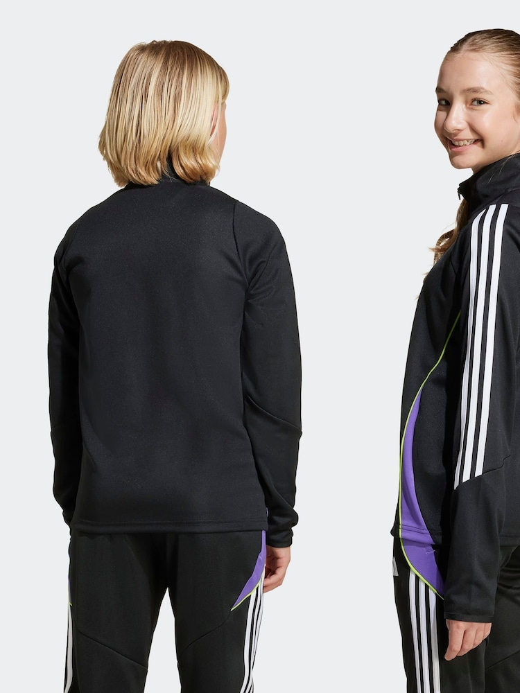 adidas Black Tiro 24 Training Kids Top - Image 7 of 7