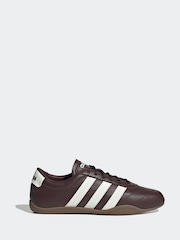 adidas Brown Light Grand Court Lo Trainers - Image 1 of 8