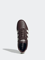 adidas Brown Light Grand Court Lo Trainers - Image 5 of 8