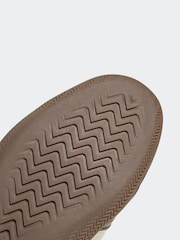 adidas Brown Light Grand Court Lo Trainers - Image 8 of 8