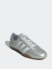 adidas Grey Grand Court Lo Trainers - Image 3 of 8
