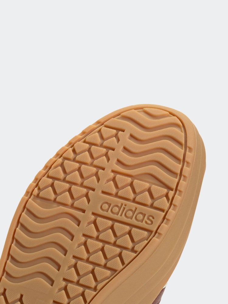 adidas White Off VL Court Bold Trainers - Image 8 of 8