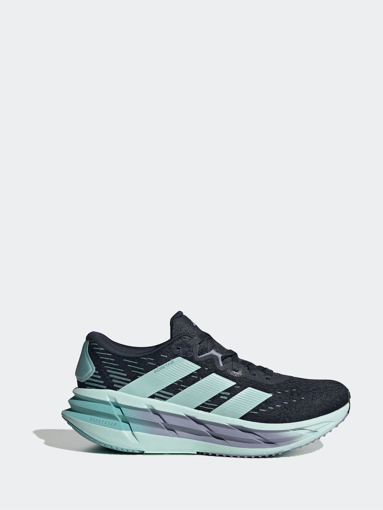 adidas Blue Adistar 4 Trainers - Image 1 of 9