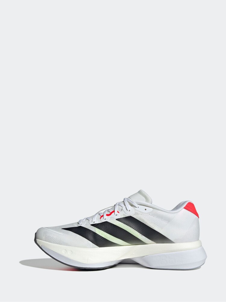 adidas White Adizero Boston 13 Trainers - Image 2 of 9