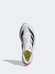 adidas White Adizero Boston 13 Trainers - Image 6 of 9