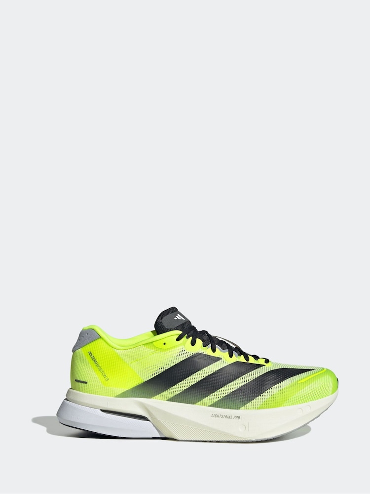 adidas Green adizero Boston 13 Trainers - Image 1 of 9