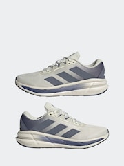 adidas Grey Questar 3 Running Trainers - Image 3 of 9