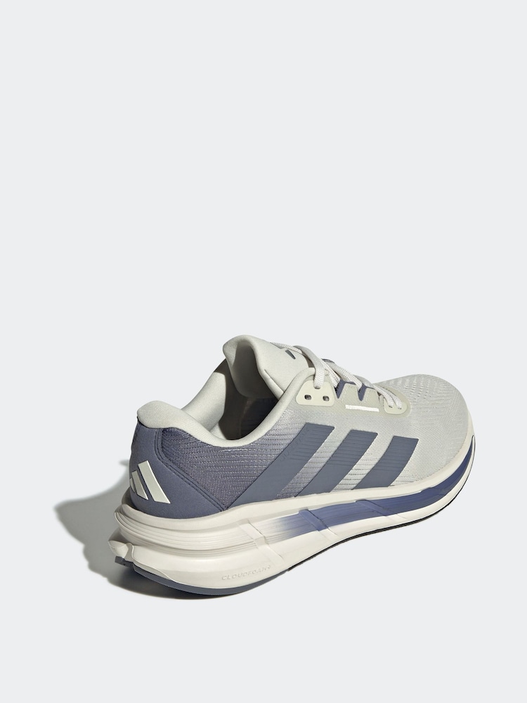adidas Grey Questar 3 Running Trainers - Image 9 of 9