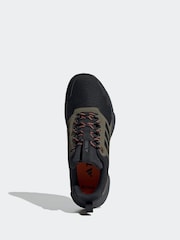 adidas Terrex Green Tracefinder 2 Climaproof Trail Running Trainers - Image 6 of 9