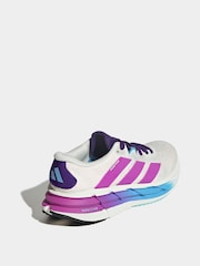 adidas White Adistar 4 Trainers - Image 5 of 10