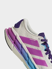 adidas White Adistar 4 Trainers - Image 9 of 10