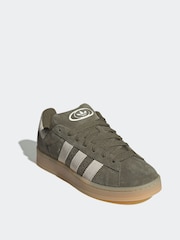 adidas Originals Green Campus 00s Trainers - Image 1 of 9