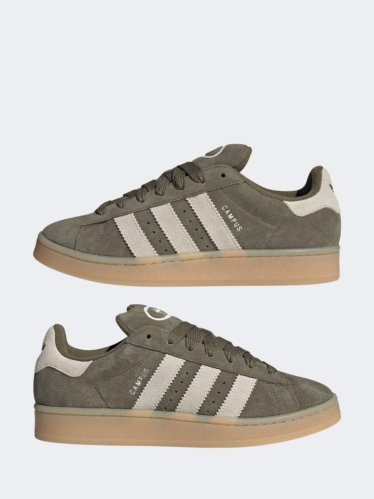 Buy adidas Originals Khaki Green Campus 00s Trainers from Next USA