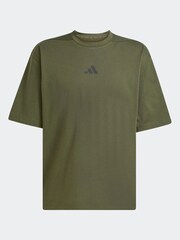 adidas Green Oversize Power T-Shirt - Image 6 of 6