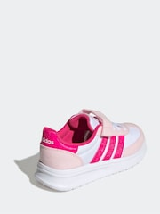 Rosa - adidas Run 70s 2.0 Hook and Loop Kids Trainers - Imagen 4 de 9