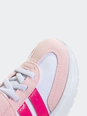 Rosa - adidas Run 70s 2.0 Hook and Loop Kids Trainers - Imagen 8 de 9
