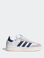 adidas Originals Off White XLG Samba Trainers - Image 1 of 9