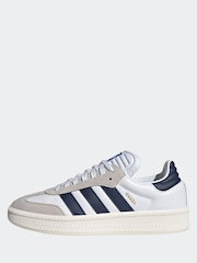adidas Originals Off White XLG Samba Trainers - Image 2 of 9