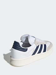adidas Originals Off White XLG Samba Trainers - Image 4 of 9