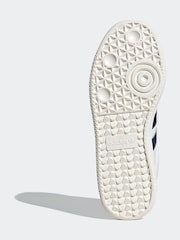 adidas Originals Off White XLG Samba Trainers - Image 7 of 9