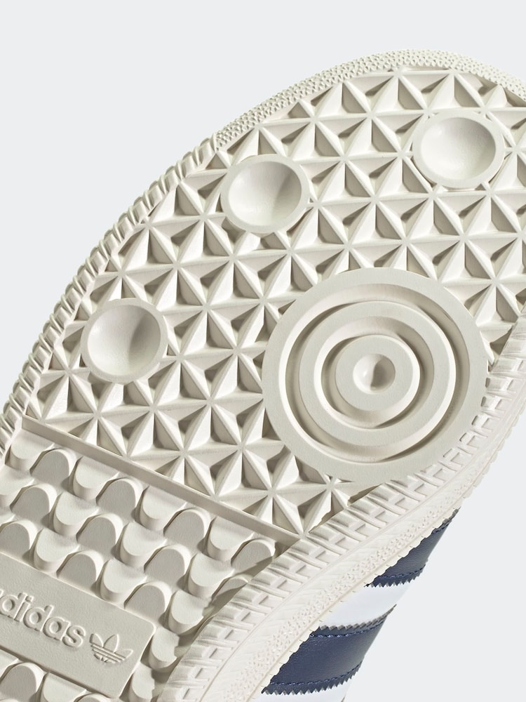 adidas Originals Off White XLG Samba Trainers - Image 9 of 9