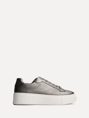 Серебряный - Кроссовки Linzi Jersey Lace Up Flatform - Image 3 of 6