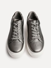 Серебряный - Кроссовки Linzi Jersey Lace Up Flatform - Image 5 of 6