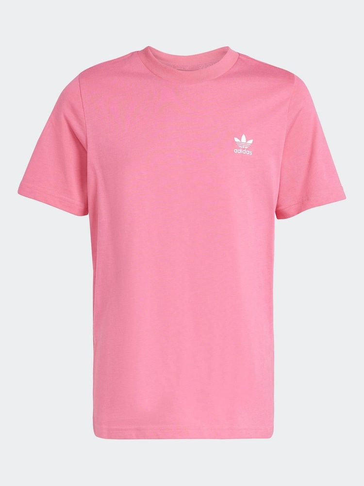 adidas Originals Pink Kids T-Shirt - Image 6 of 6