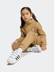 adidas Originals Brown Little Kids Hoodie and Cargo Joggers Set - Image 7 of 8