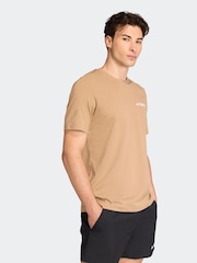 adidas Brown Terrex Graphic T-Shirt - Image 3 of 6