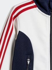 adidas Originals Blue Classic Tracksuit Infant Kids - Image 4 of 7