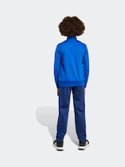 adidas Blue Light Kids Tricot Colour Pop Tracksuit - Image 2 of 5