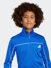 adidas Blue Light Kids Tricot Colour Pop Tracksuit - Image 4 of 5