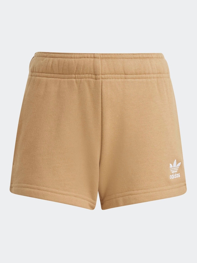 adidas Originals Brown Oversized Big Logo Kids Tshirt and Shorts set - Image 8 of 8 adidas Originals Brown Oversized Big Logo Kids Tshirt and Shorts set - Image 8 of 8