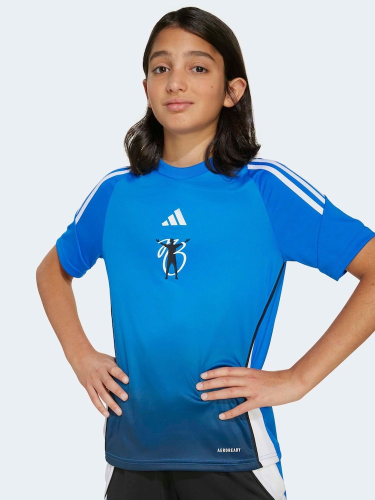 adidas Blue Jude Bellingham Training Jersey Kids - Image 1 of 7