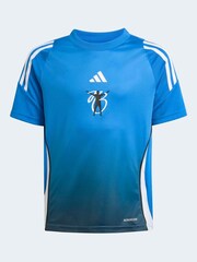 adidas Blue Jude Bellingham Training Jersey Kids - Image 6 of 7