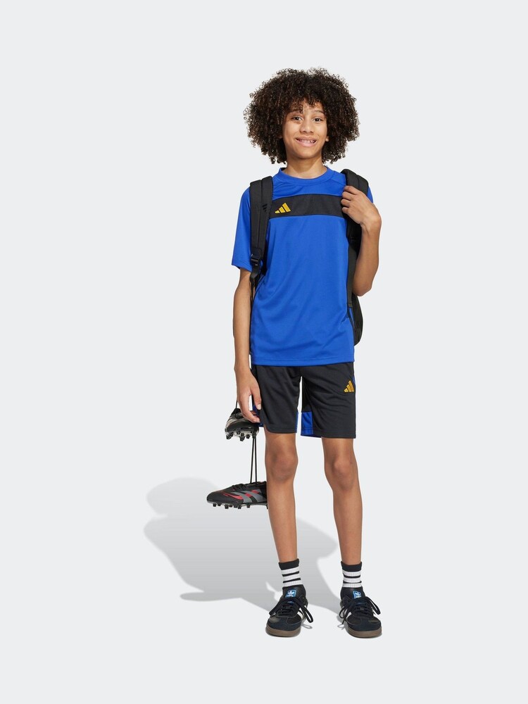 adidas Black Tiro 25 Essentials Kids Shorts - Image 1 of 5 adidas Black Tiro 25 Essentials Kids Shorts - Image 1 of 5