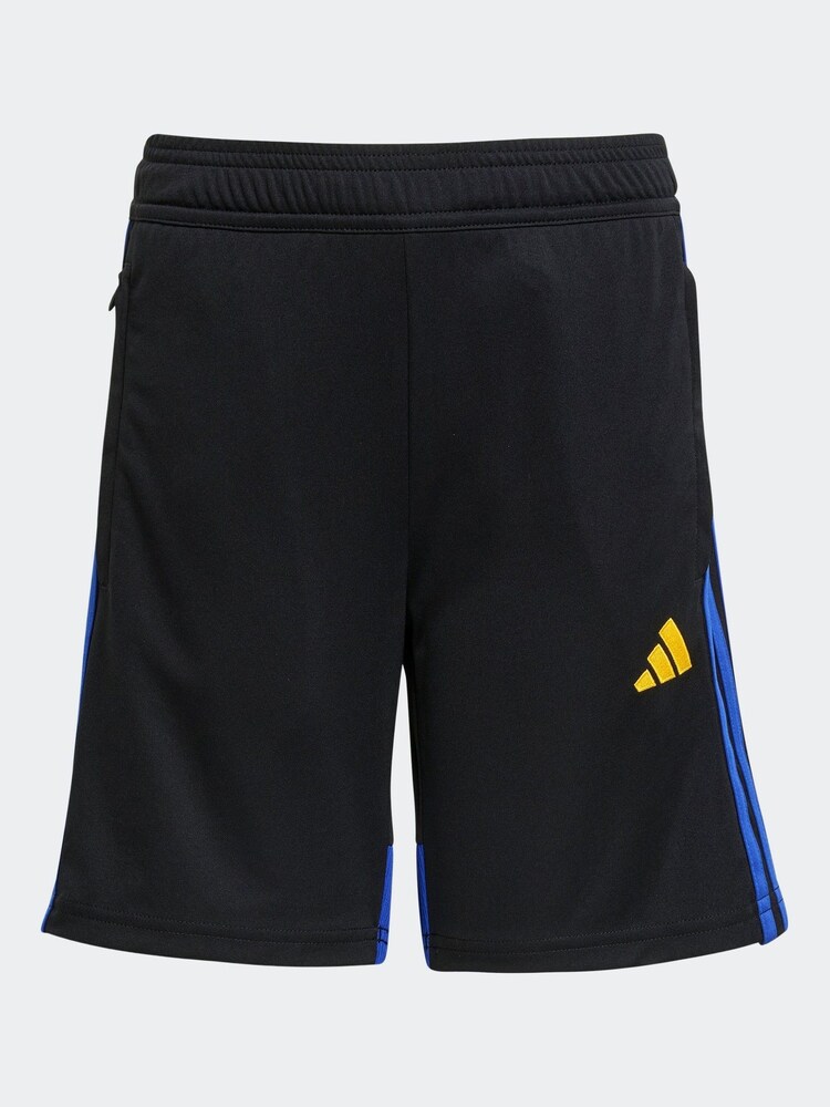 adidas Black Tiro 25 Essentials Kids Shorts - Image 5 of 5 adidas Black Tiro 25 Essentials Kids Shorts - Image 5 of 5