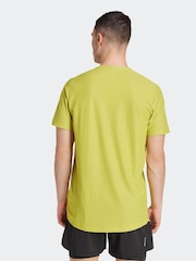 adidas Green Dark Own the Run T-Shirt - Image 2 of 6