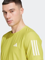 adidas Green Dark Own the Run T-Shirt - Image 4 of 6