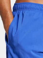 adidas Blue 8-Inch Swim Shorts - Image 4 of 6