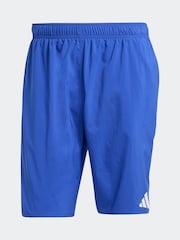 adidas Blue 8-Inch Swim Shorts - Image 6 of 6