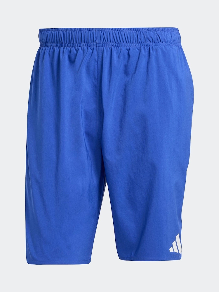 adidas Blue 8-Inch Swim Shorts - Image 6 of 6
