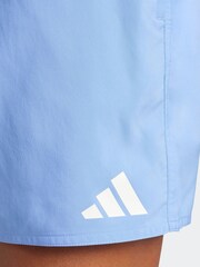 adidas Blue Swim Shorts - Image 6 of 6