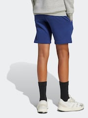 adidas Blue Essentials Collegiate Hoodie & Short  Kids - Image 2 of 4