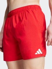 adidas Red Swim Shorts - Image 4 of 5