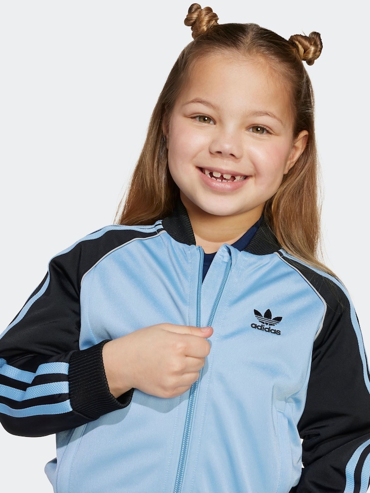 Buy adidas Blue Adicolor SST Little Kids Tracksuit from Next India
